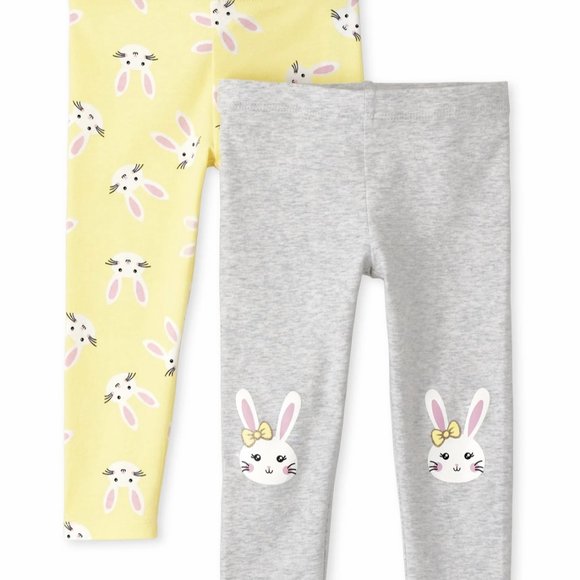 The Children's Place Other - NWt 3t 4T 4 5t 5 bunny rabbit easter Leggings childrens place bundle lot spring